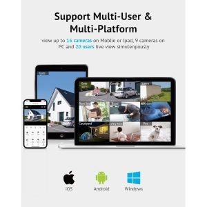 LaView L2- Cámara De Seguridad Tipo Bombillo De 4MP 2.4GHz / 2K de 360° Inalámbrica Para Exteriores e Interiores, Detección De Movimiento, Alarma Audible - Imagen 3