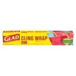 Rollo De Envoltura Plástica Para Alimentos, Glad Cling´Nseal / 200 SQ FF / 60.9m X 30.4cm