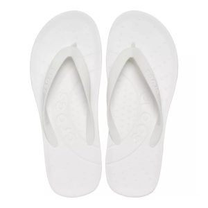 Chanclas Crocs Para Adultos - Blanco Talla 39-40