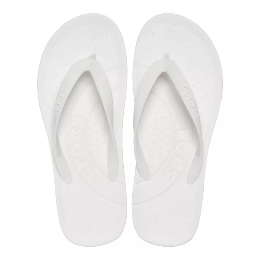 196265725755-secundaria Chanclas Crocs Para Adultos - Blanco Talla 39-40 - Imagen 1
