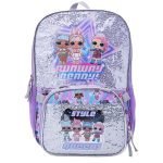 Bolso Escolar LOL Surprise! Runway Ready + Lonchera / 2 Piezas / 17″ Para Portátil