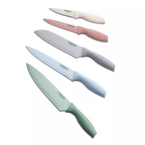 Cuchillos Cuisinart De Acero Inoxidable/Cerámica Con Protectores De Cuchillas / 10 Pcs Colores Variados - Imagen 2