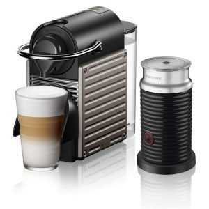 Máquina Para Café Nespresso Pixie con Aeroccino de Breville