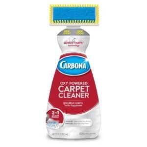 Limpiador De Alfombras Carbona Oxy Powered 2 En 1 Tecnología De Espuma Activa / 813.2 mLCarbona Limpiador De Alfombras  Con Oxy  2 En 1 813Ml