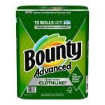 Papel Toallin, Bounty Advanced / 117 Hojas / 12 Pack