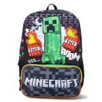 Bolso Escolar Minecraft TNT 17" Para Portátil