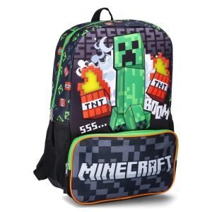 Bolso Escolar Minecraft TNT 17" Para Portátil - Imagen 3