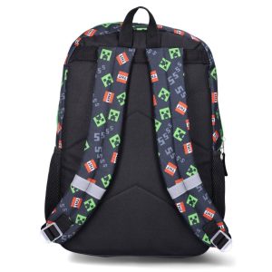 Bolso Escolar Minecraft TNT 17" Para Portátil - Imagen 4