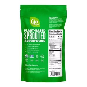Semillas De Auyama Sin Concha Sin Sal, Germinadas Y Orgánicas / Go Raw / 510g - Imagen 2
