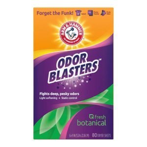 Hojas Suavizantes Para Secadora - Fresh Botanical / Arm & Hammer / 80 Hojas