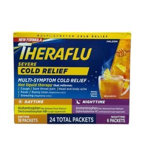 Theraflu Antigripal 18 Pack Diurno / 6 Pack Nocturno