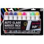 Kit de Marcadores Para Vidrios De Autos / Chroma / 8 Pack Colores Variados