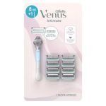 Afeitadora Gillette Venus - 1 Mango Para Afeitar + 8 Recambios De Cuchilla