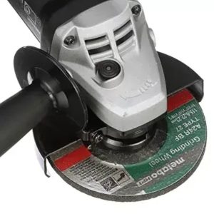 Esmeril Angular 4-1/2 Pulgadas - Incluye 5 Muelas Abrasivas y Estuche / Metabo HPT (G12SR4) - Imagen 4