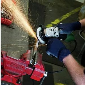 Esmeril Angular 4-1/2 Pulgadas - Incluye 5 Muelas Abrasivas y Estuche / Metabo HPT (G12SR4) - Imagen 5