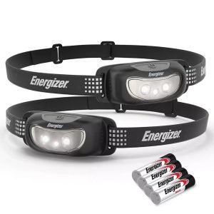 Linterna LED Frontal - Faros Resistentes Al Agua / Energizer Lights / 2 Pack