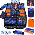 Kit De Chaleco Táctico Para Niños - Nerf Serie N-Strike