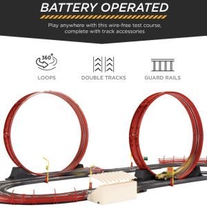 Pista De Autos De Ranura De Doble Circuito - XSR / Jusamaz / 2 Autos / 8+ Años - Imagen 3