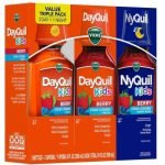 Vicks - Jarabe Para Tos Y Gripe 2 Pack 236mL Diurno / 1 Pack 236mL Nocturno