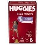Pañales Huggies Little Movers Talla 6 / 48 Pack