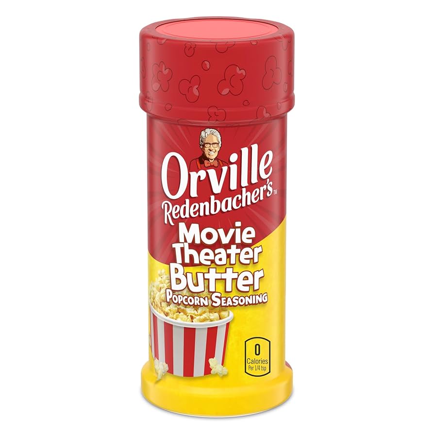 SAZONADOR DE CORTUFAS DE MANTEQUILLA Orville Redenbacher's Condimento para palomitas de maíz con sabor artificial, mantequilla de cine / 68Gr. - Imagen 1