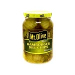 Mt. Olive Pepinillos En Rodajas Para Hamburguesa / 946Ml
