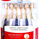 Colgate Total Cepillo De Dientes Manual Plaque Removal, Ultra Suave / 6 Unidades