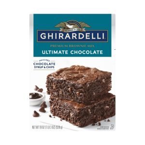 Ghirardelli Mezcla para Brownie Premium de Chocolate Ultimate , incluye jarabe de chocolate y chispas / 538gr