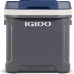 IGLOO MaxCold 58 Litros (62 US QT) Caja Refrigerante con Ruedas y Hielo para 98 Latas
