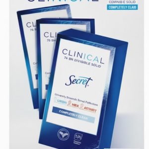 Secret Desodorante Sólido Clinical Ph Balanceado – Podwer Fresh / 3 Pack