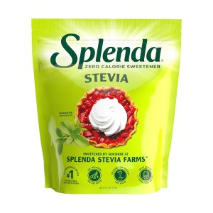 Splenda Stevia Endulzante Cero Calorías para Repostería, Sustituto de Azúcar de Origen Vegetal en Polvo Granulado / 275gr