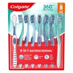 Cepillos De Dientes Limpieza Profunda - Colgate 360° / 8 Pack