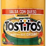 Frito Lays Tostitos Salsa Con Queso Medium / 652Gr.