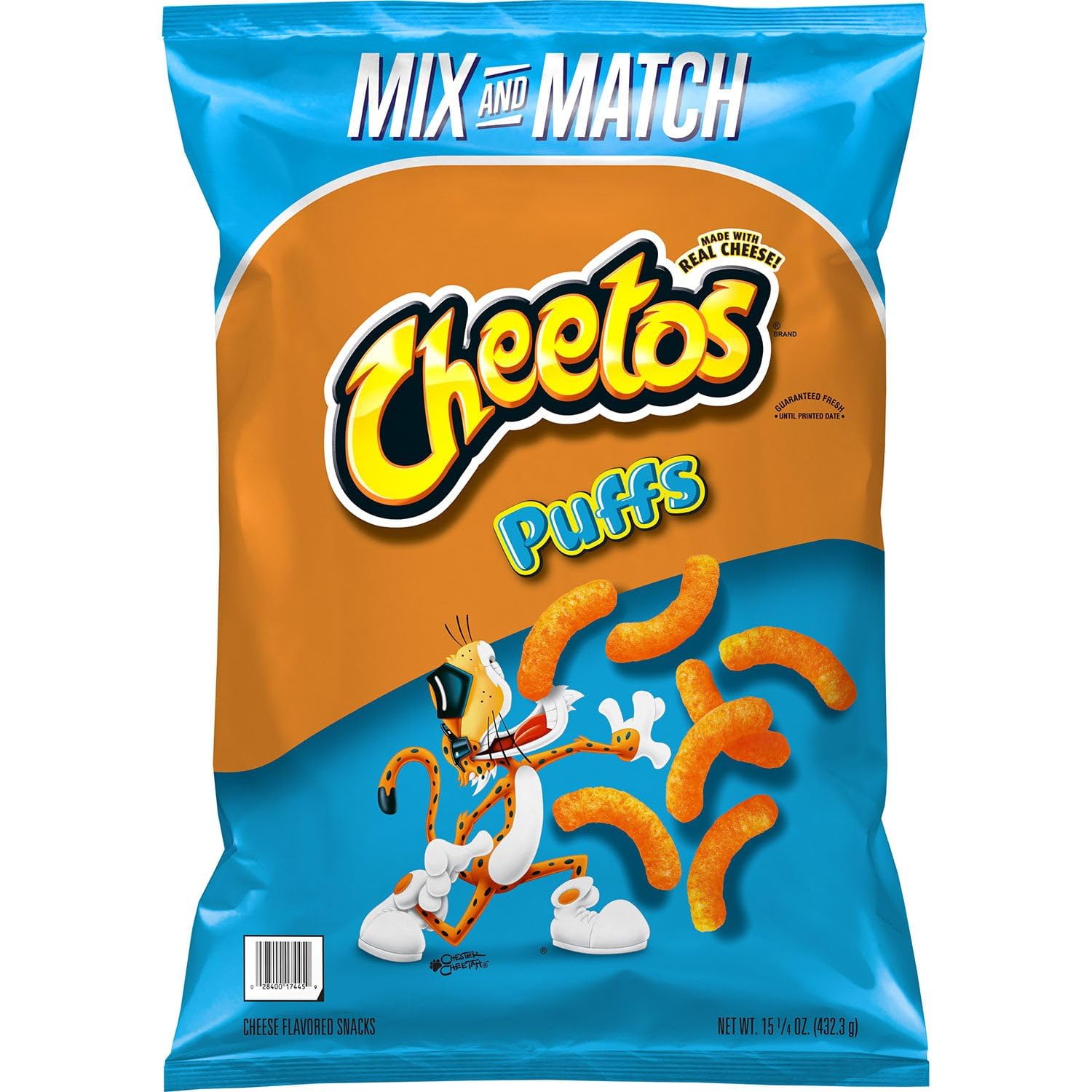 Version 1.0.0 Cheetos Queso Puffs Tamaño Fiesta / 432.3GR. - Imagen 1