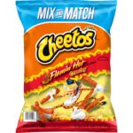 Cheetos Crujientes Con Sabor A Flamin' Hot Snacks Con Sabor A Queso / 492.5Gr.
