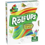 General Mills Rollitos De Fruta Con Estampado Tie-Dye Tropical / 10 Rolls