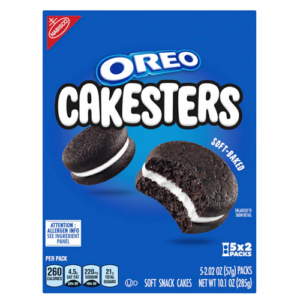 Nabisco OREO Cakesters Pasteles Suaves Para Aperitivos / 10 Pack / 285Gr.