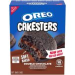 Nabisco OREO Cakesters - Pasteles suaves de chocolate doble / 10 Pack /