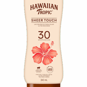 Hawaiian Tropic Loción Protectora Solar táctil Transparente  FPS 30 / 638Ml