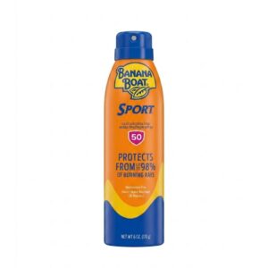 Banana Boat Sport Ultra SPF 50 - Protector Solar En Espray Resistente Al Agua Libre De Oxibenzona Bloqueador Solar / 170Gr.