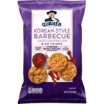 Quaker Crisps De Arroz, Sin Gluten, Barbacoa De Estilo Coreano  / 86 Gr