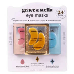 Grace & Stella Mascarillas Para Ojos / 24 Pack