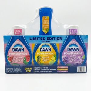 Dawn Powerwash Kit De Botella Pulverizadora Para Jabon Lava Vajillas Surtido De Primavera + 2 Recambios De 473Ml