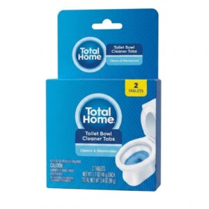 Total Home Pastillas Limpiadoras Para Inodoros / 2 Tablets / 42Gr.