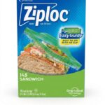 Ziploc Grip’s Seal Bolsas Para Sandwich / 145 Unidades